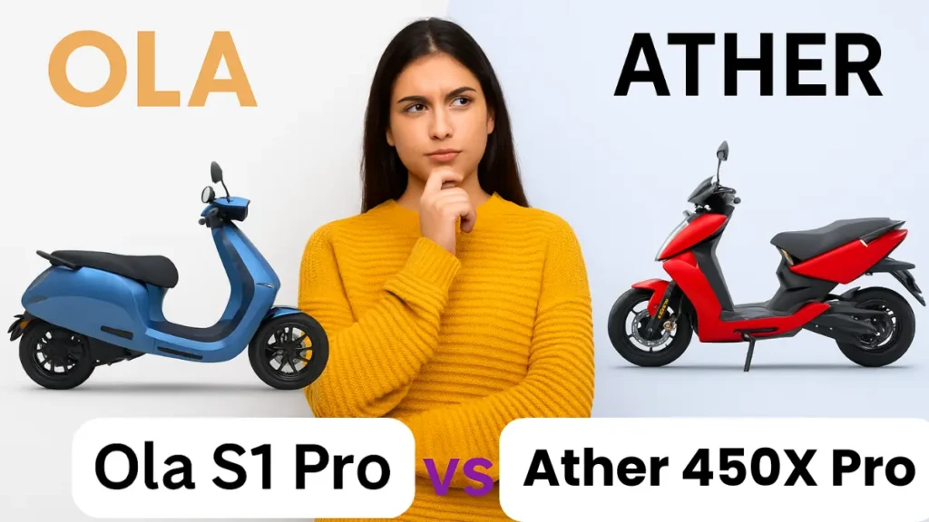 ola s1 pro vs ather 450x, which is better