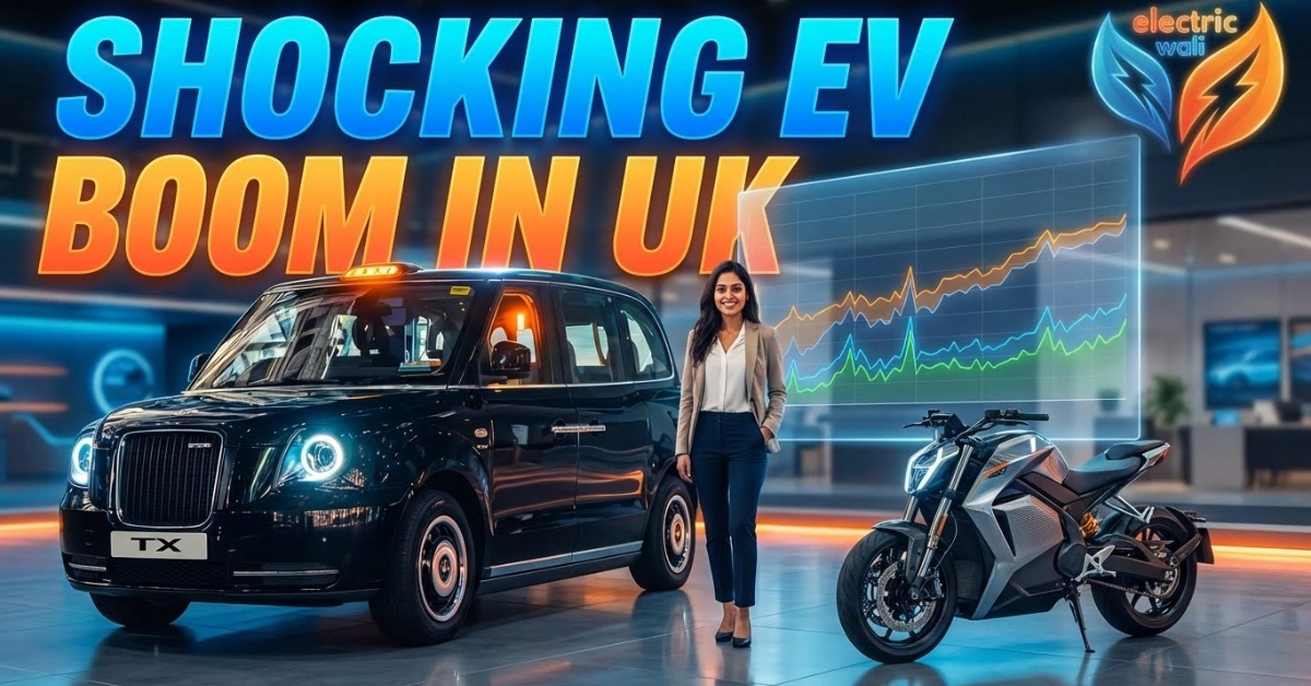 UK EV Sales News December electric cars