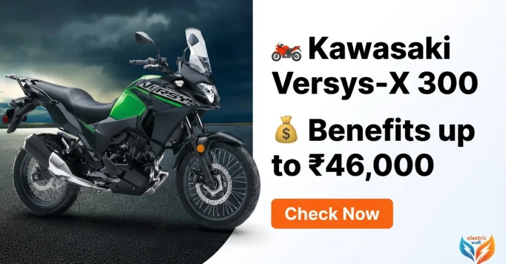kawasaki versys x 300 discount offer india