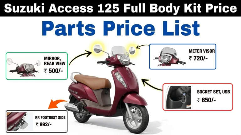 suzuki access 125 full body kit price