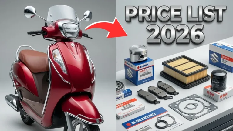 Suzuki access spare parts price list pdf