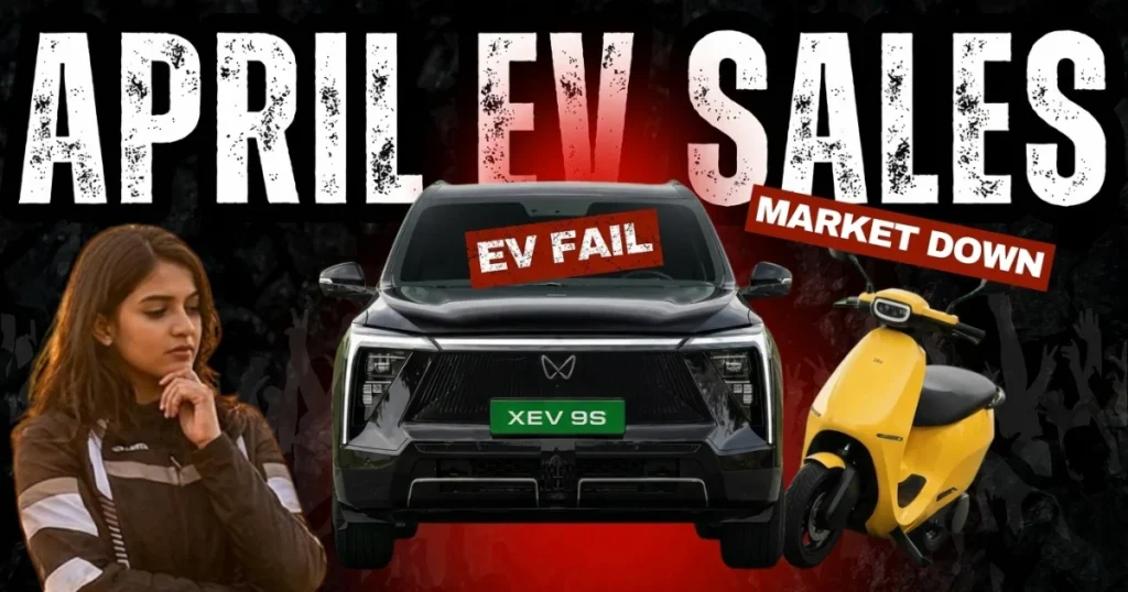 April EV Sales 2026 segment wise data