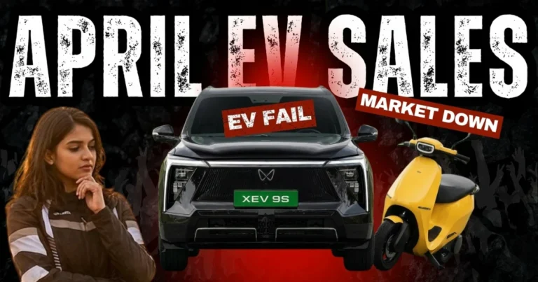 April EV Sales 2026 segment wise data