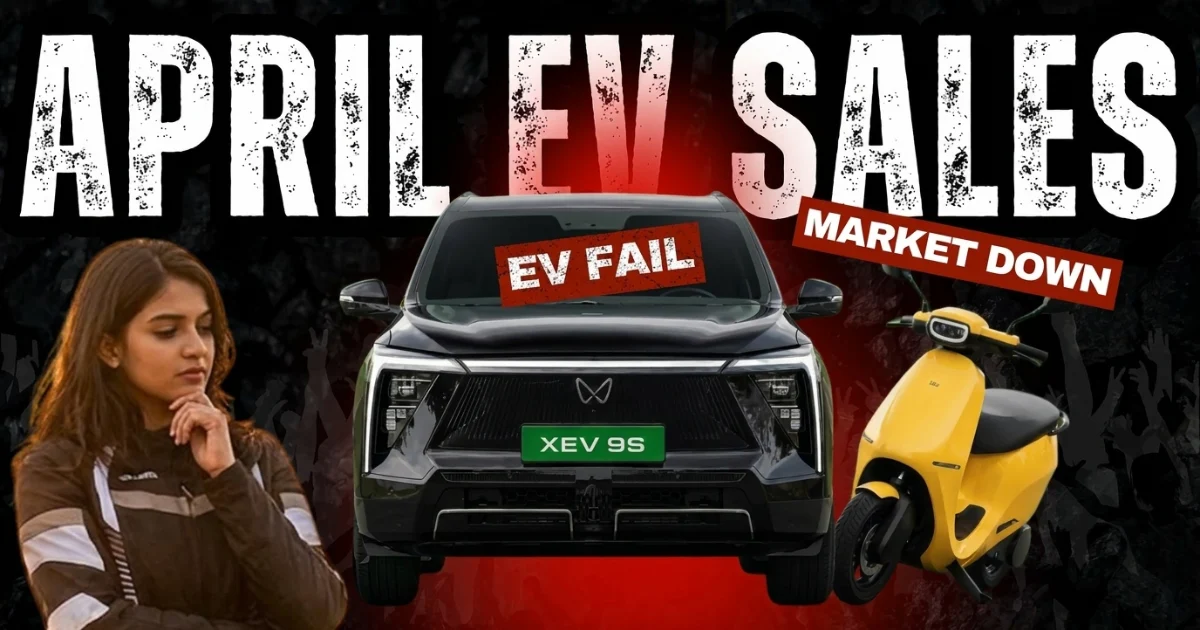 April EV Sales 2026 segment wise data