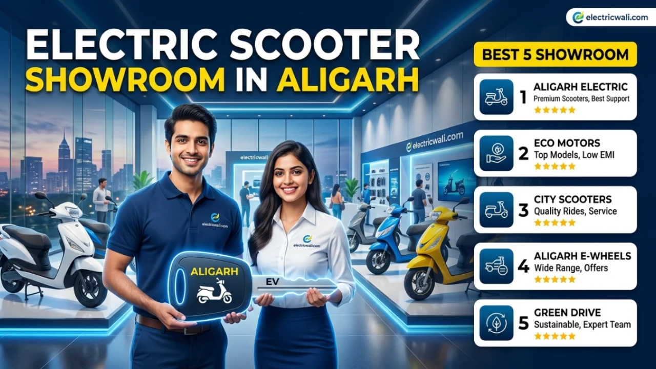 electric scooter showroom in aligarh